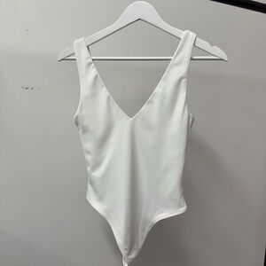 Aritzia White Bodysuit